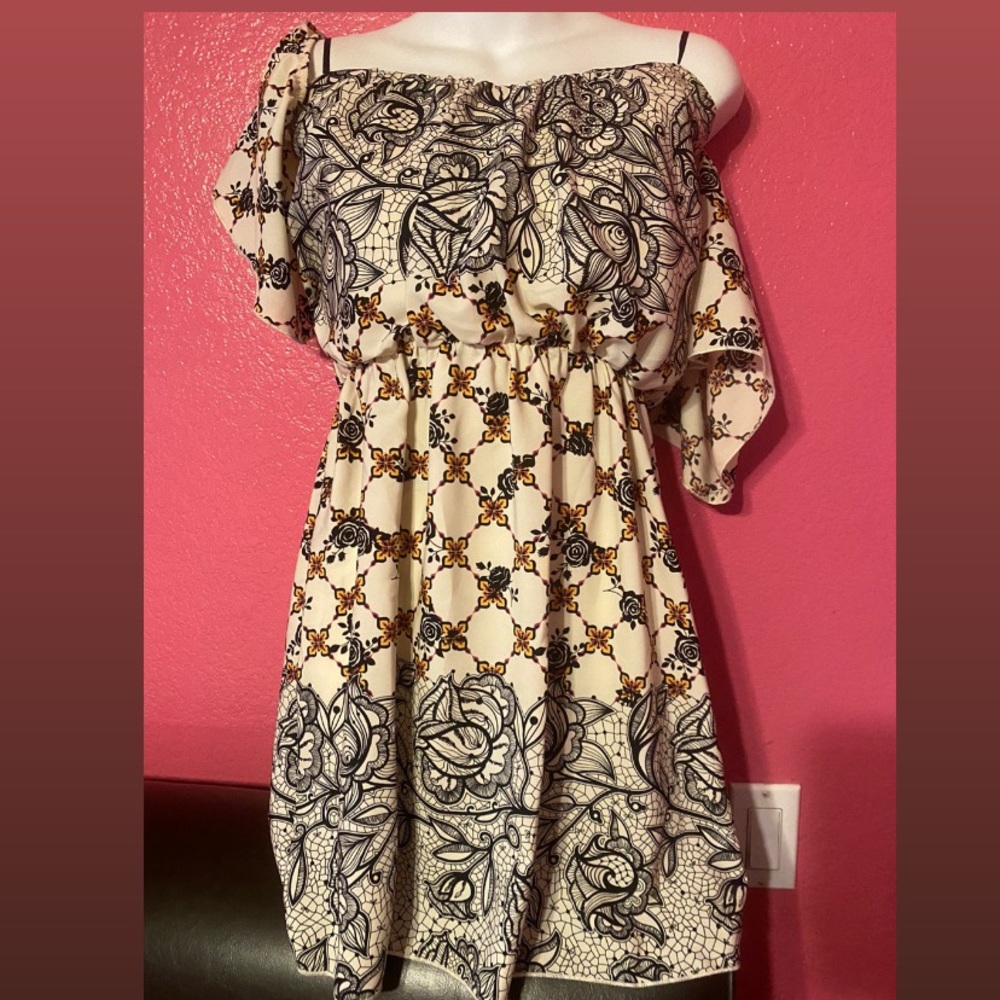 Off the shoulder dress